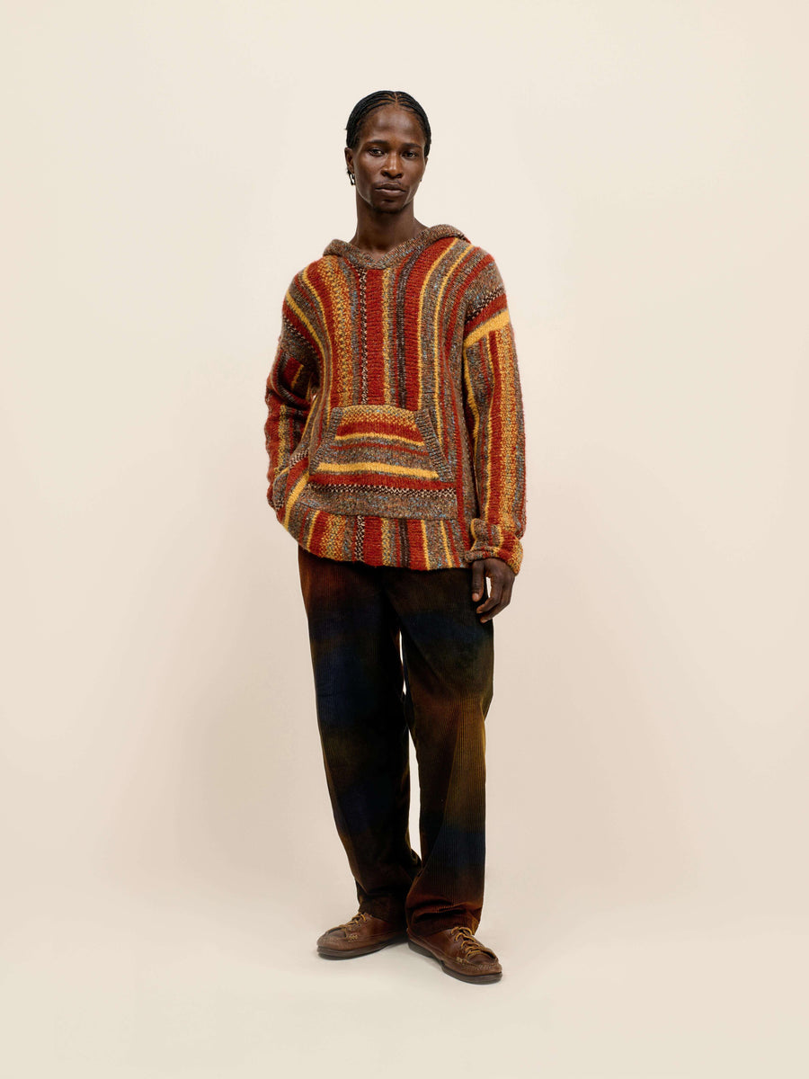 Cabin Stripe Baja Hoodie