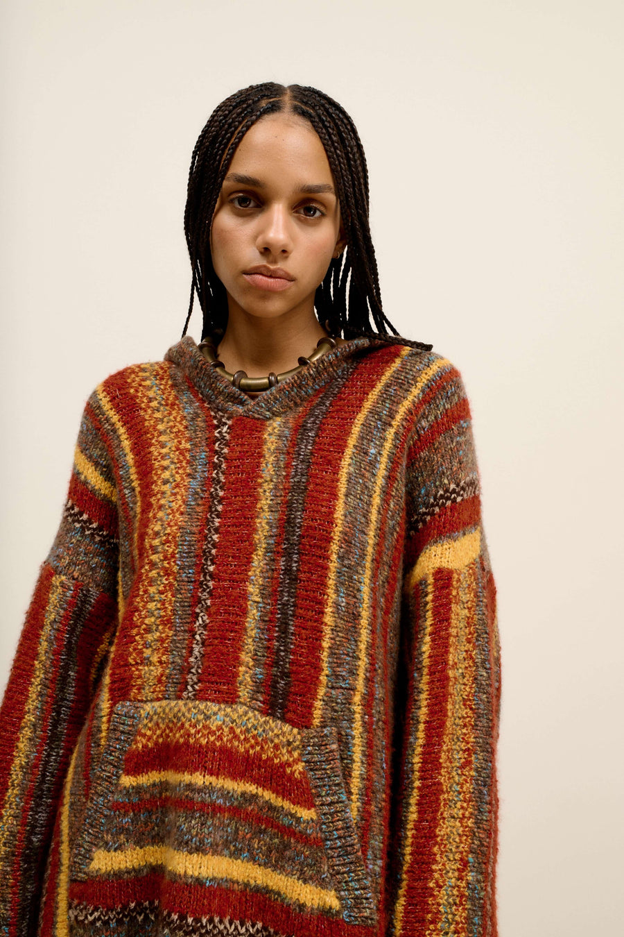 Cabin Stripe Baja Hoodie