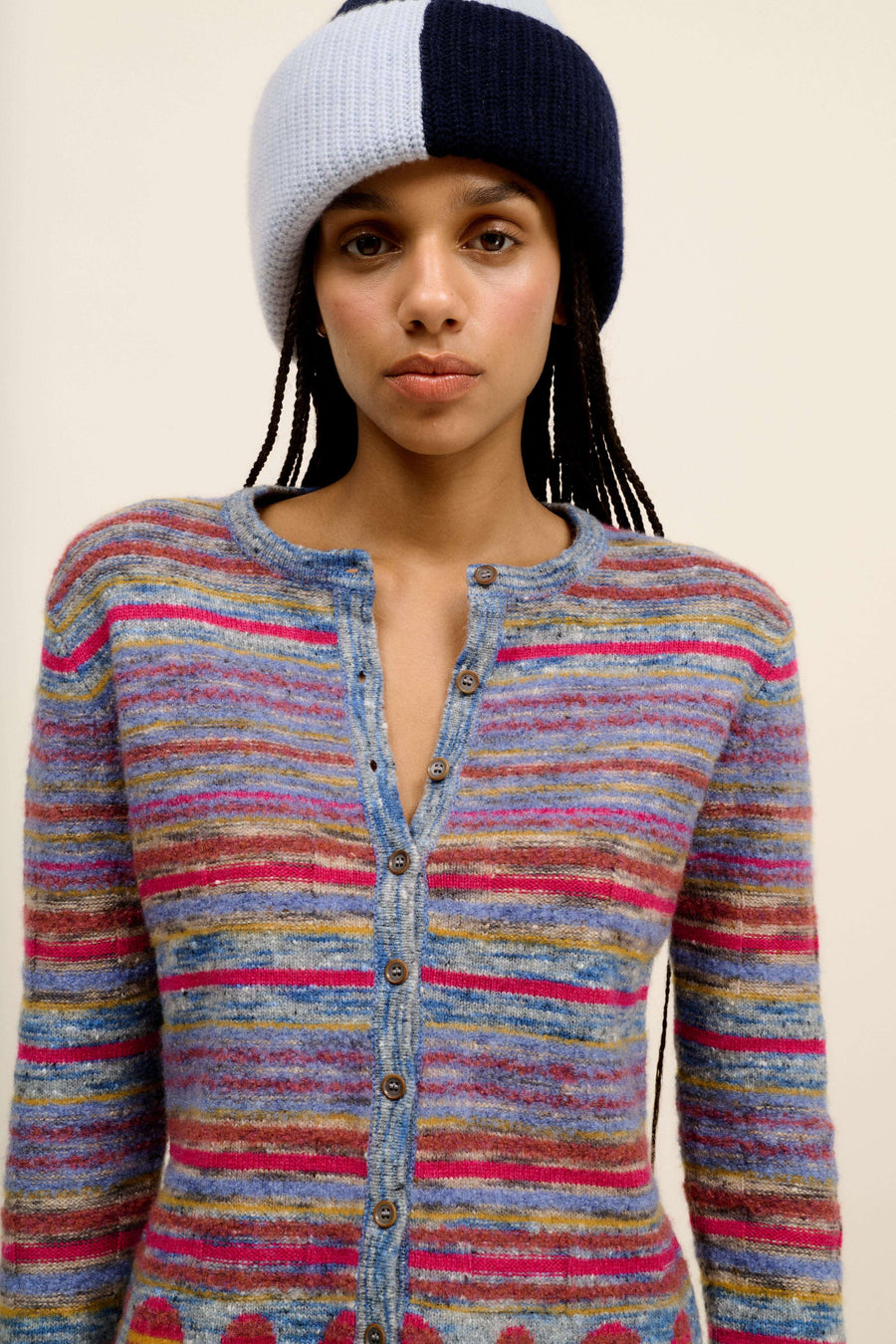 Explorer Stripe Women's Cardigan