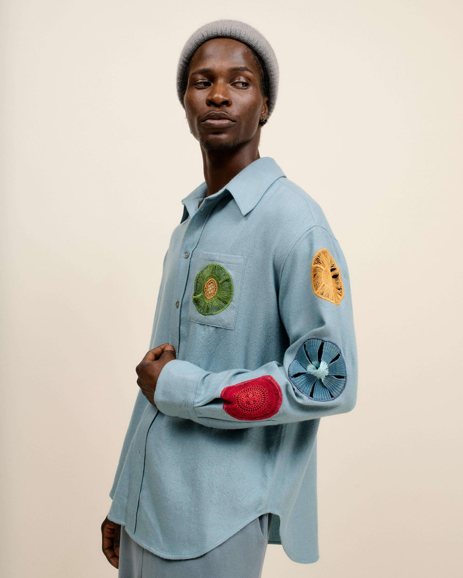 Pashmina Crochet Shirt