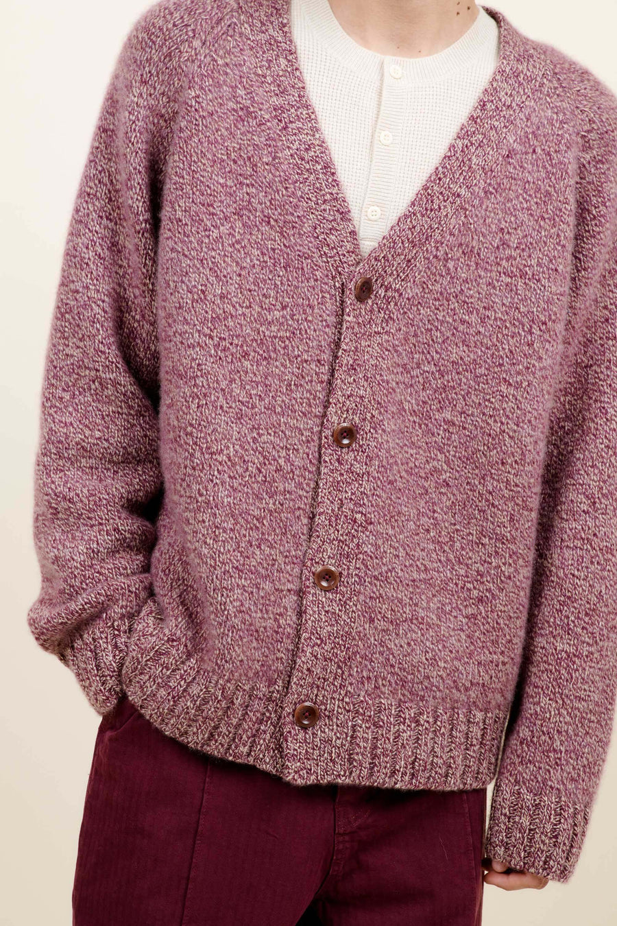 Oak Marl Cardigan