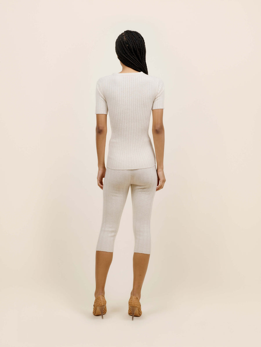 Diana Rib Knit Capri