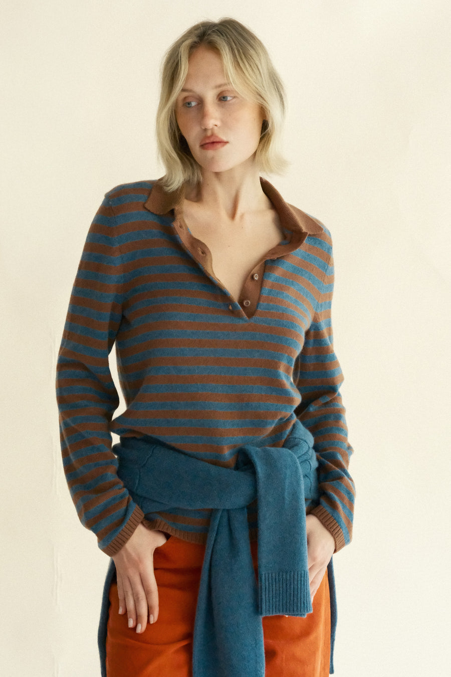 Aurora Stripe Polo