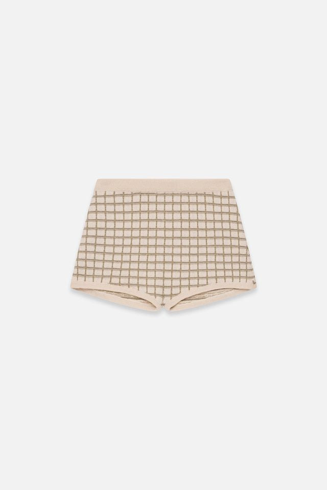 Ida Checkered Tap Short