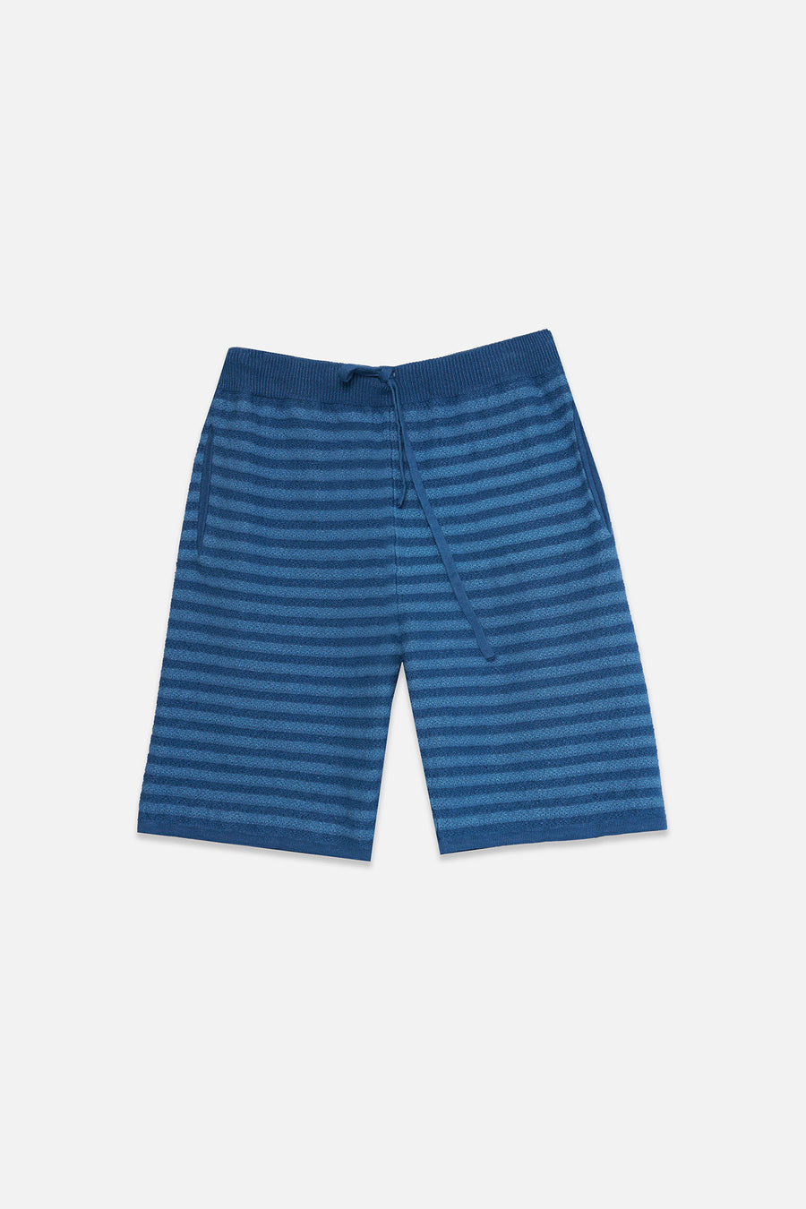 Cotton Linen Stripe Short