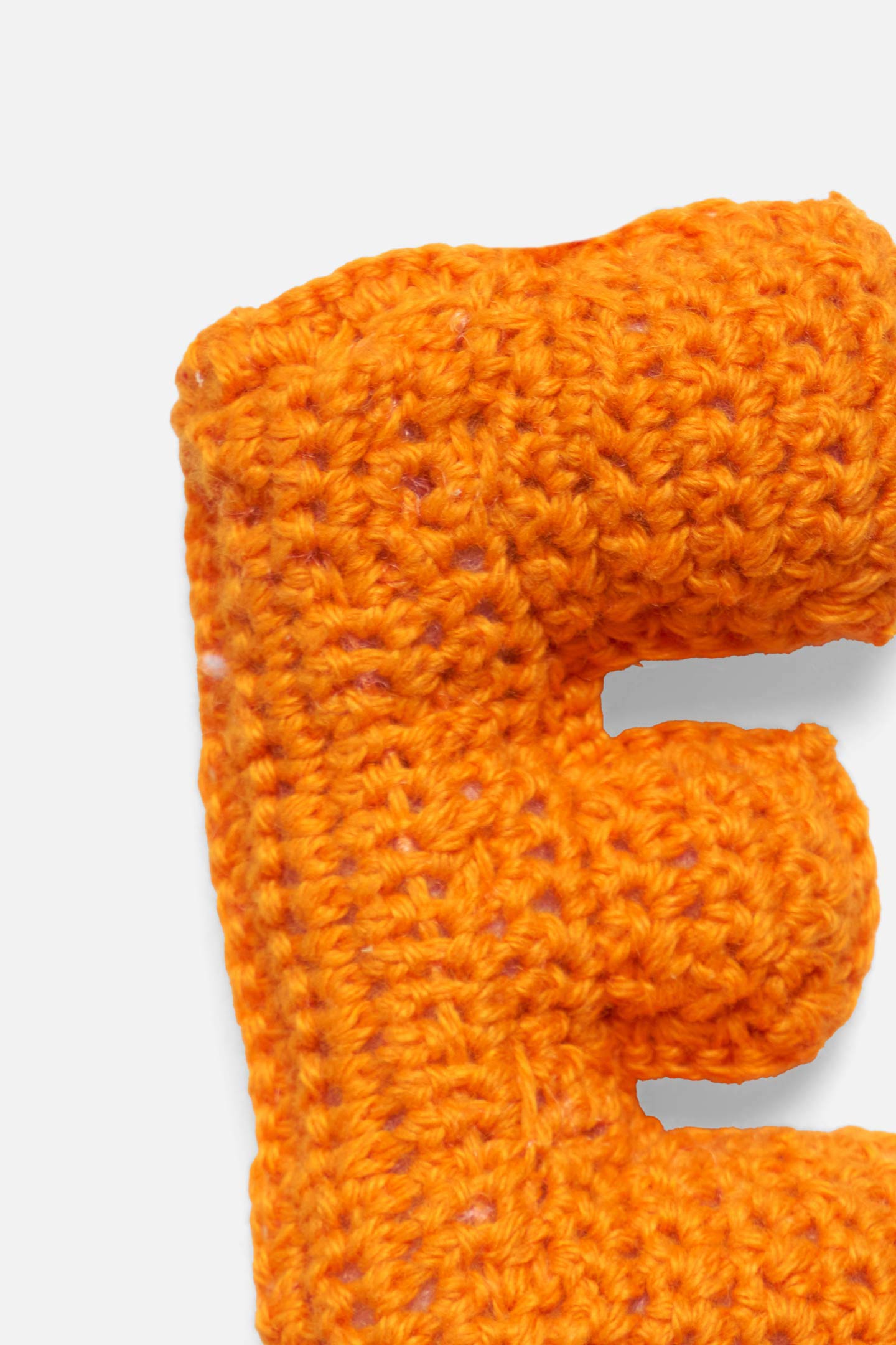 Crochet Letter E Keychain The Elder Statesman